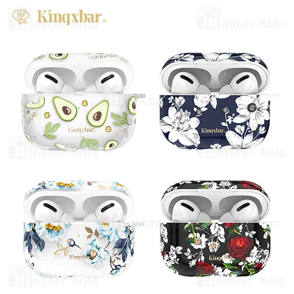 کاور ایرپاد پرو Apple Airpods Pro / Pro 2 Kingxbar Swarovski Fresh Series