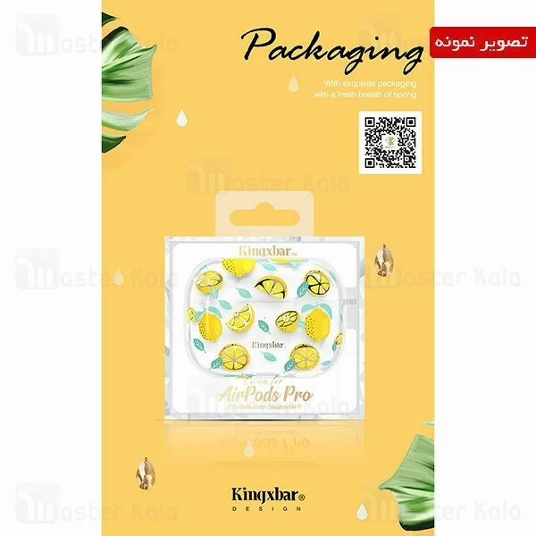 کاور ایرپاد پرو Apple Airpods Pro / Pro 2 Kingxbar Swarovski Fresh Series