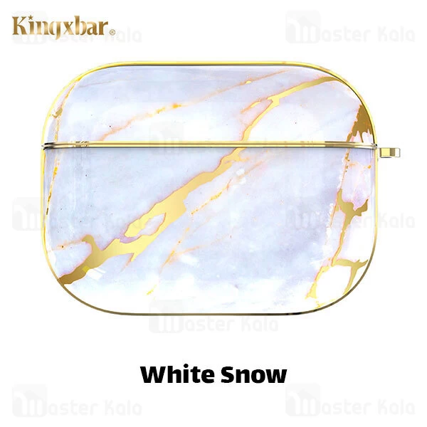 کاور ایرپاد پرو Apple AirPods Pro / Pro 2 Kingxbar Swarovski Marble Series