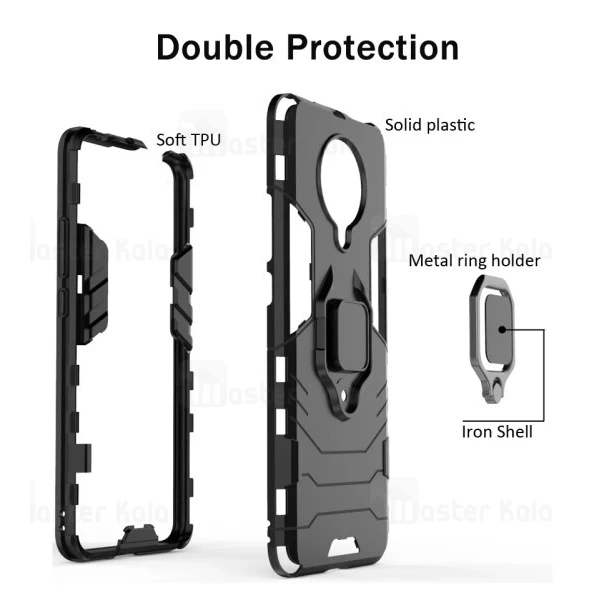 قاب Xiaomi Redmi K30 Pro / Poco F2 Pro KEYSION ShockProof Armor Ring Holder Case