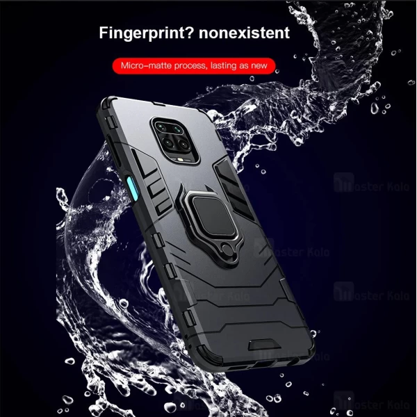 قاب Xiaomi Redmi Note 9s / Note 9 Pro / Note 9 Pro Max KEYSION ShockProof Armor Ring Holder Case