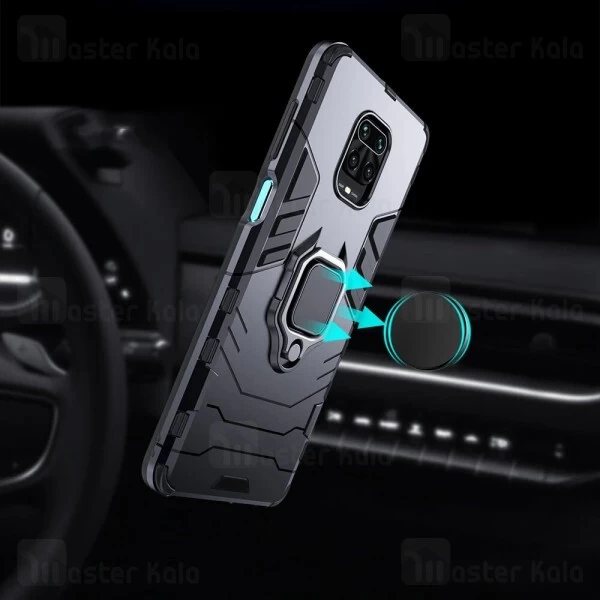 قاب Xiaomi Redmi Note 9s / Note 9 Pro / Note 9 Pro Max KEYSION ShockProof Armor Ring Holder Case