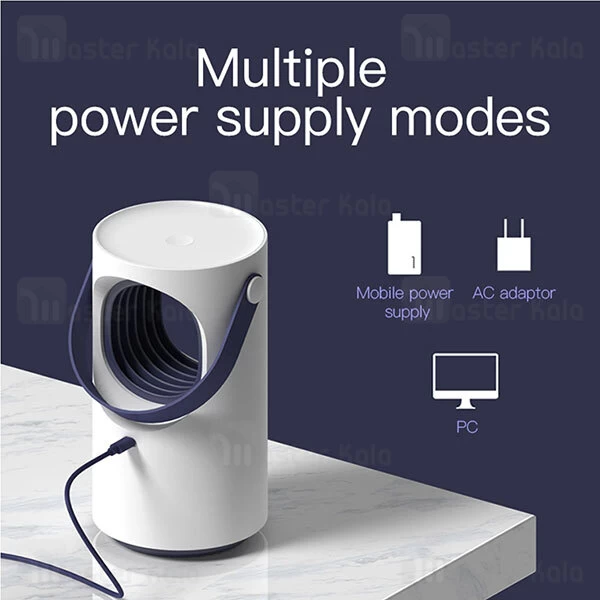 چراغ حشره کش بیسوس Baseus Purple Vortex-USB Mosquito Lamp ACMWD-ZX02