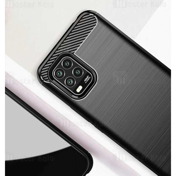 قاب محافظ ژله ای Xiaomi Mi 10 Lite / Mi 10 Youth Fiber Carbon Rugged Armor Case