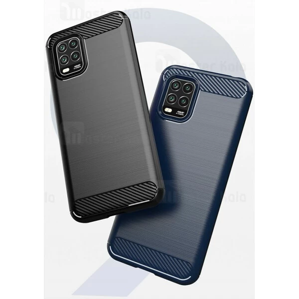 قاب محافظ ژله ای Xiaomi Mi 10 Lite / Mi 10 Youth Fiber Carbon Rugged Armor Case
