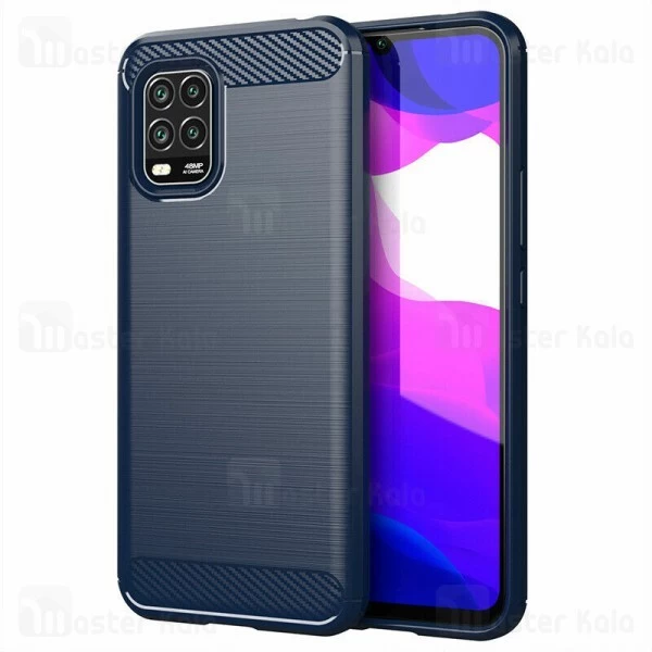 قاب محافظ ژله ای Xiaomi Mi 10 Lite / Mi 10 Youth Fiber Carbon Rugged Armor Case