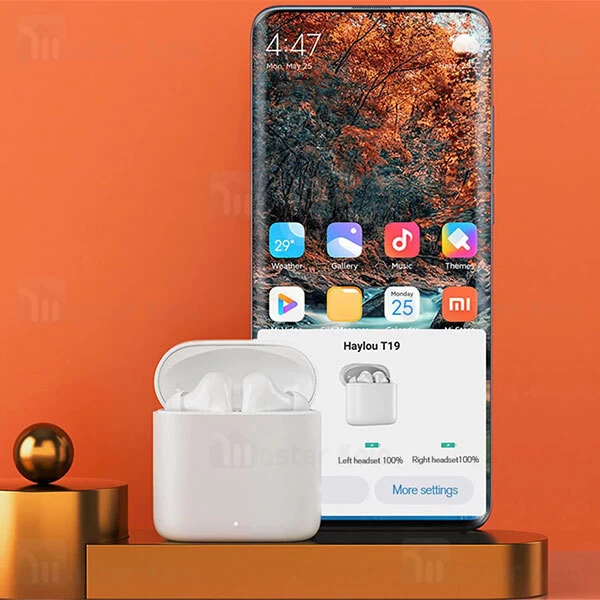 هندزفری بلوتوث دوگوش شیائومی هایلو Haylou T19 TWS aptX Bluetooth Earbuds