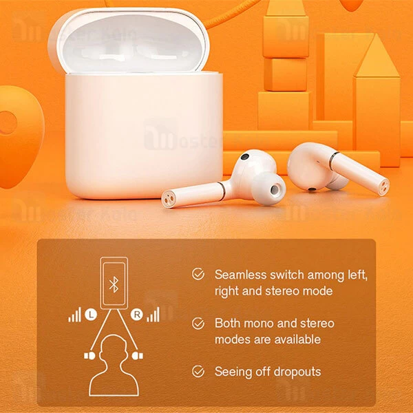 هندزفری بلوتوث دوگوش شیائومی هایلو Haylou T19 TWS aptX Bluetooth Earbuds