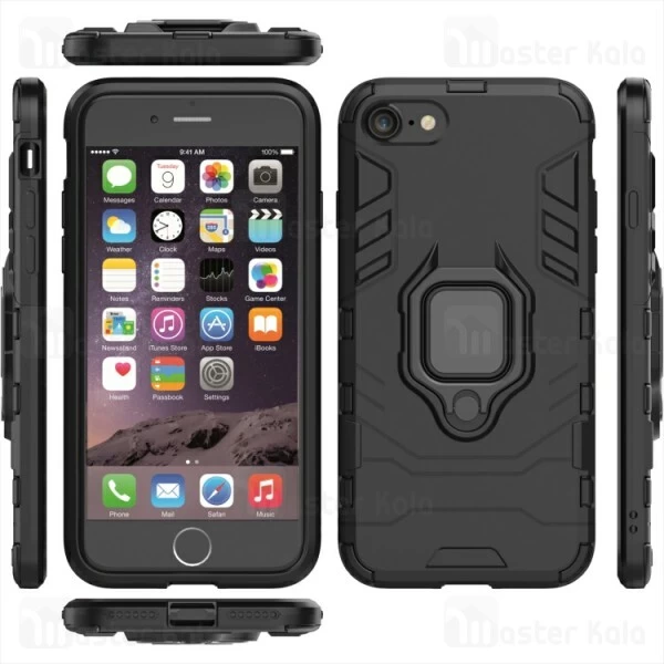 قاب Apple iPhone 7 / 8 / SE 2020 KEYSION ShockProof Armor Ring Holder Case