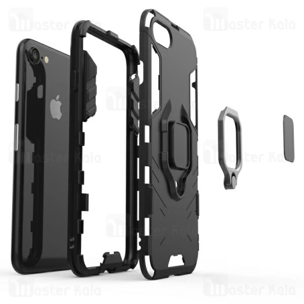 قاب Apple iPhone 7 / 8 / SE 2020 KEYSION ShockProof Armor Ring Holder Case