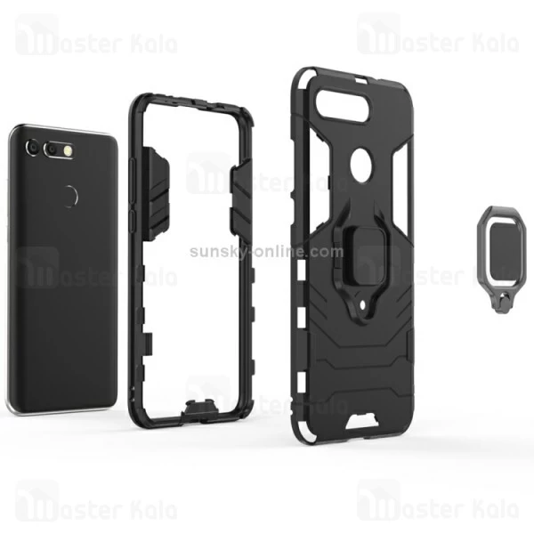 قاب Huawei Honor View 20 / V20 KEYSION ShockProof Armor Ring Holder Case