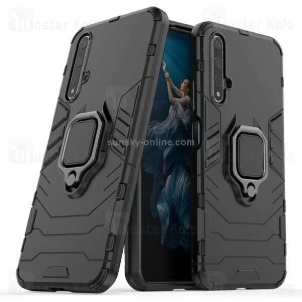 قاب Huawei Nova 5T / Honor 20 KEYSION ShockProof Armor Ring Holder Case