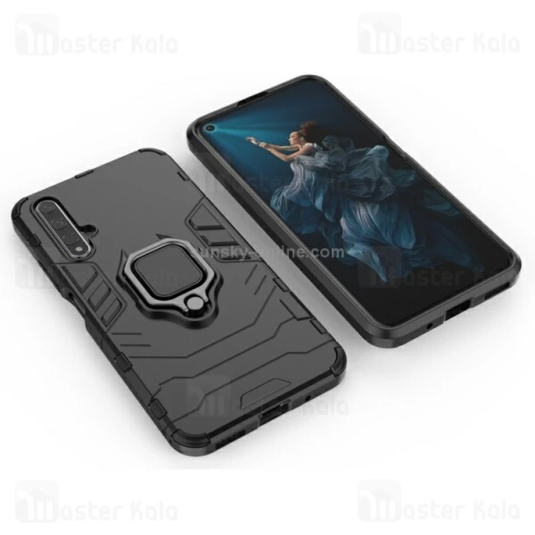 قاب Huawei Nova 5T / Honor 20 KEYSION ShockProof Armor Ring Holder Case