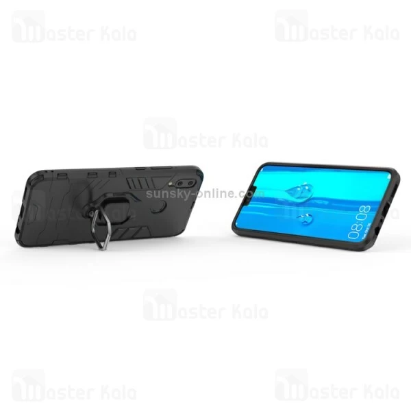 قاب Huawei Y9 2019 KEYSION ShockProof Armor Ring Holder Case