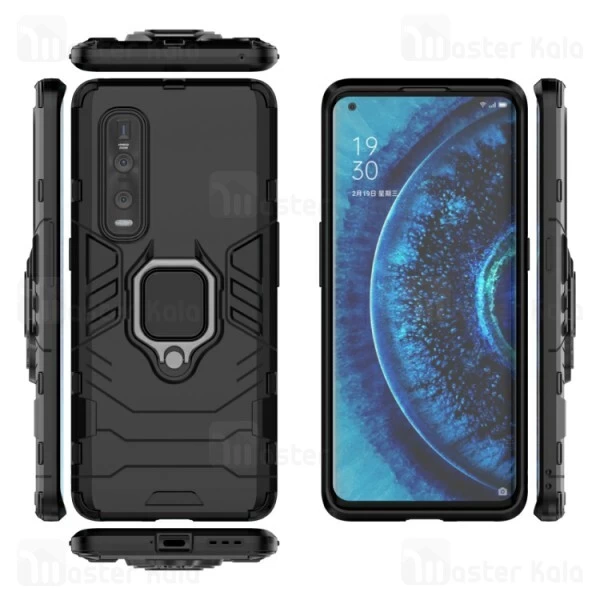 قاب Oppo Find X2 Pro KEYSION ShockProof Armor Ring Holder Case