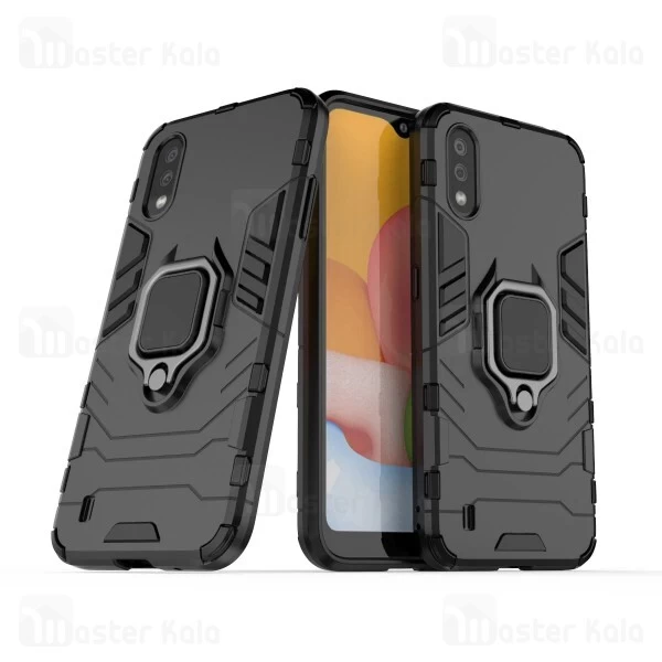 قاب Samsung Galaxy A01 / A015 KEYSION ShockProof Armor Ring Holder Case