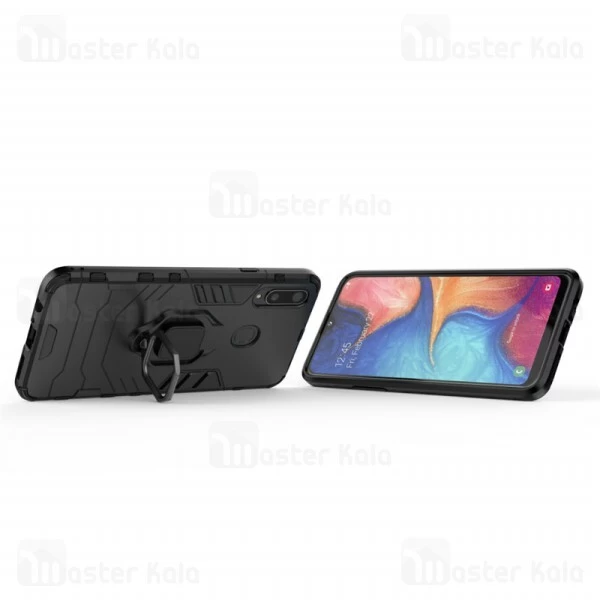قاب Samsung Galaxy A10s / A107 KEYSION ShockProof Armor Ring Holder Case