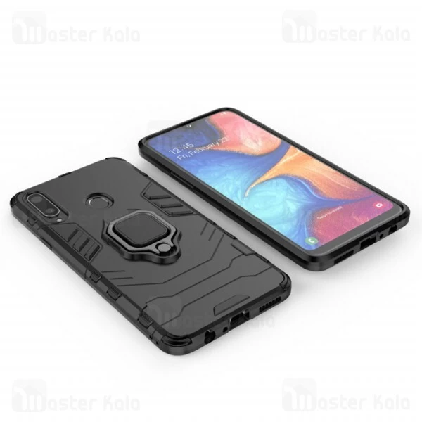 قاب Samsung Galaxy A10s / A107 KEYSION ShockProof Armor Ring Holder Case