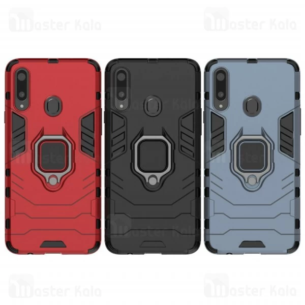 قاب Samsung Galaxy A10s / A107 KEYSION ShockProof Armor Ring Holder Case