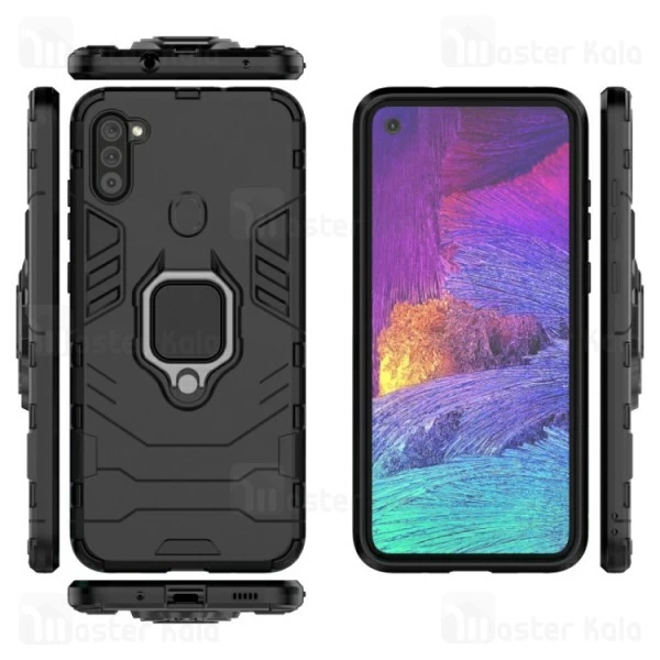 قاب Samsung Galaxy A11 KEYSION ShockProof Armor Ring Holder Case