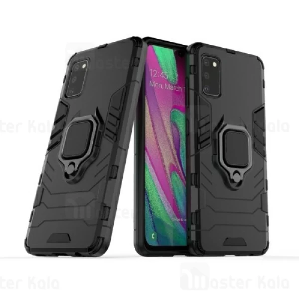 قاب Samsung Galaxy A41 KEYSION ShockProof Armor Ring Holder Case