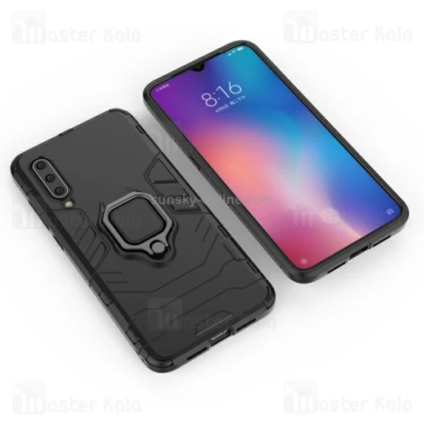 قاب Huawei P30 Lite / Nova 4e KEYSION ShockProof Armor Ring Holder Case