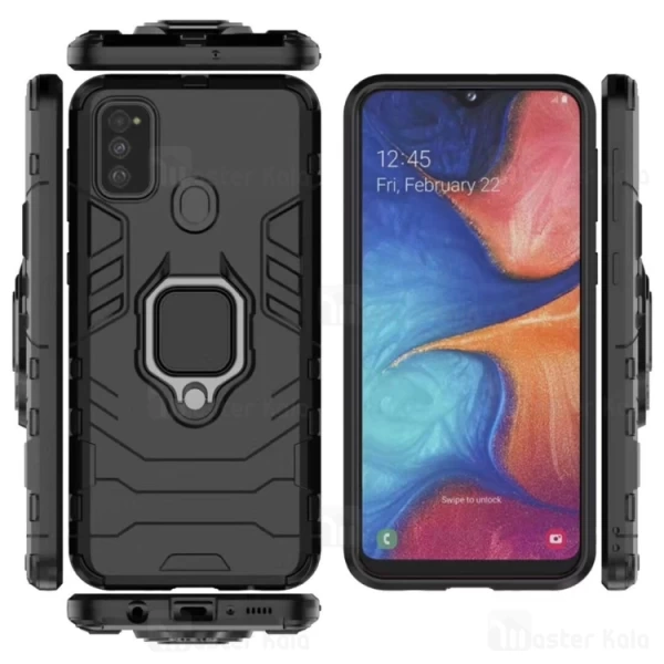قاب Samsung Galaxy M30s / M307 KEYSION ShockProof Armor Ring Holder Case