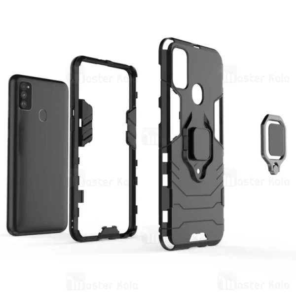 قاب Samsung Galaxy M30s / M307 KEYSION ShockProof Armor Ring Holder Case