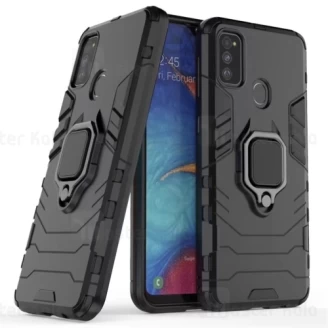 گارد ضد ضربه انگشتی Samsung Galaxy M30s / M307 KEYSION ShockProof Armor Ring