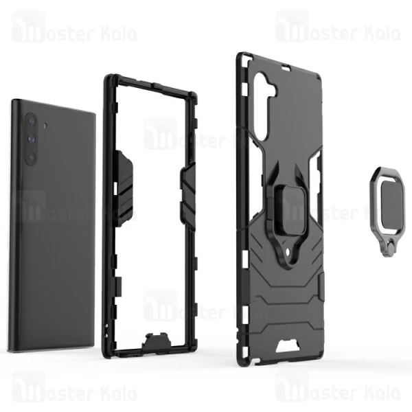 قاب Samsung Galaxy Note 10 KEYSION ShockProof Armor Ring Holder Case