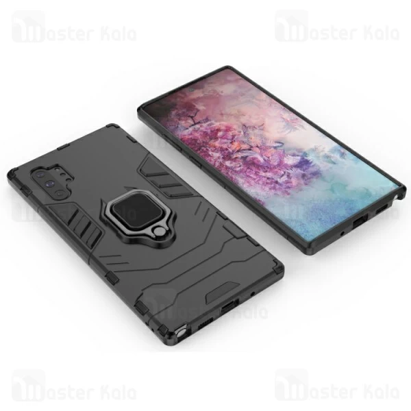 قاب Samsung Galaxy Note 10 Plus KEYSION ShockProof Armor Ring Holder Case
