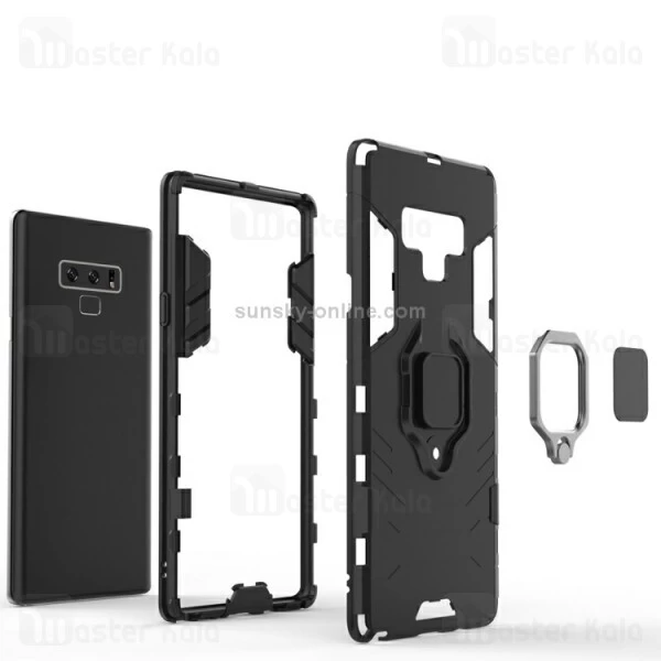 قاب Samsung Galaxy Note 9 KEYSION ShockProof Armor Ring Holder Case