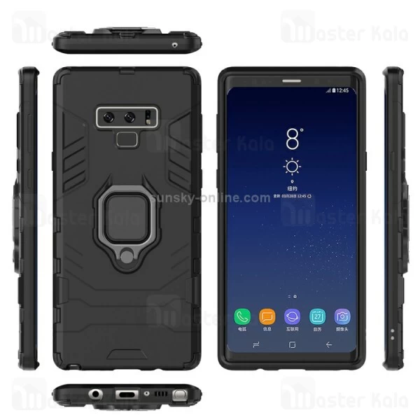 قاب Samsung Galaxy Note 9 KEYSION ShockProof Armor Ring Holder Case