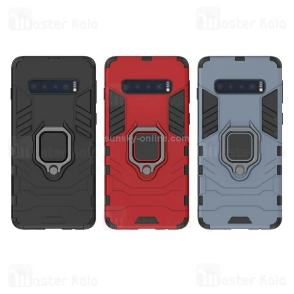 قاب Samsung Galaxy S10 KEYSION ShockProof Armor Ring Holder Case