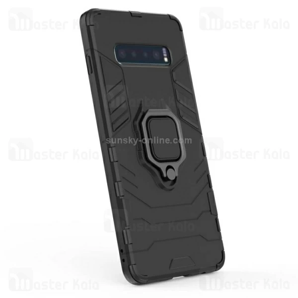 قاب Samsung Galaxy S10 Plus KEYSION ShockProof Armor Ring Holder Case