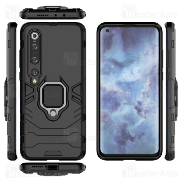 قاب Xiaomi Xiaomi Mi 10 / Mi 10 Pro KEYSION ShockProof Armor Ring Holder Case
