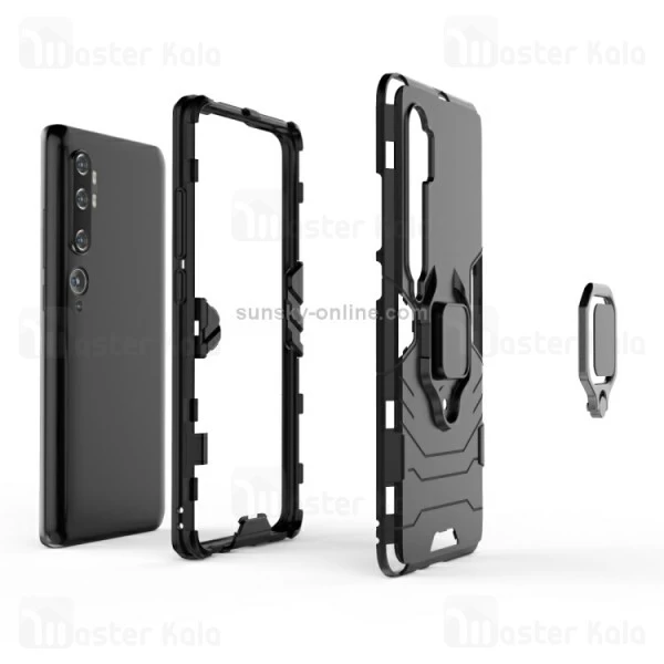 قاب Xiaomi Mi CC9 Pro / Mi Note 10 / Note 10 Pro KEYSION ShockProof Armor Ring Holder Case