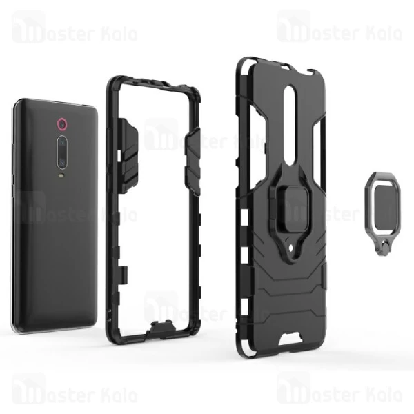 قاب Xiaomi Redmi K20 / K20 Pro / Mi 9T / Mi 9T Pro KEYSION ShockProof Armor Ring Holder Case