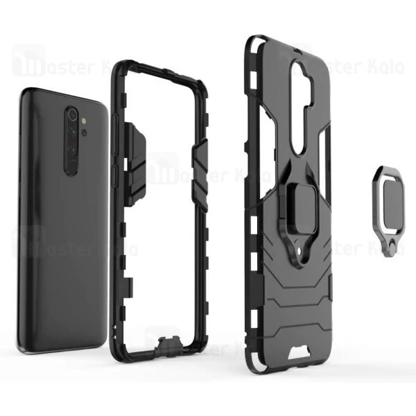قاب Xiaomi Redmi Note 8 Pro KEYSION ShockProof Armor Ring Holder Case