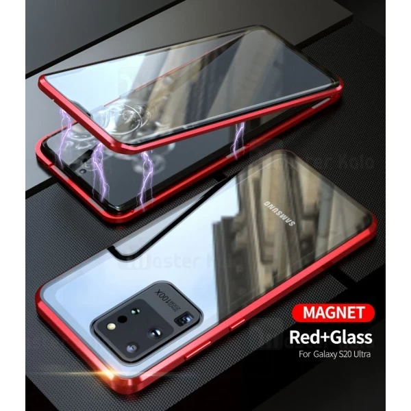 قاب آهنربایی Samsung Galaxy S20 Ultra Magnetic 2 in 1 Full Case