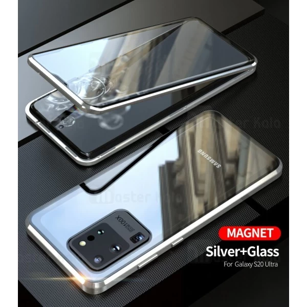 قاب آهنربایی Samsung Galaxy S20 Ultra Magnetic 2 in 1 Full Case