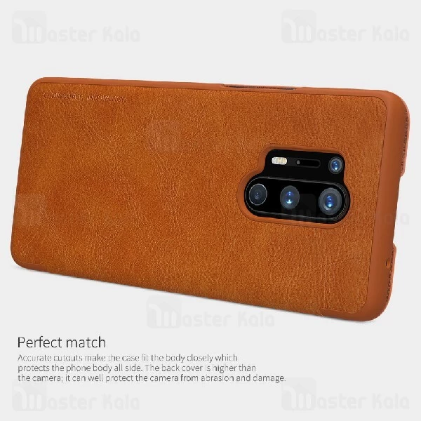 کیف چرمی نیلکین وان پلاس OnePlus 8 Pro Nillkin Qin Leather Case