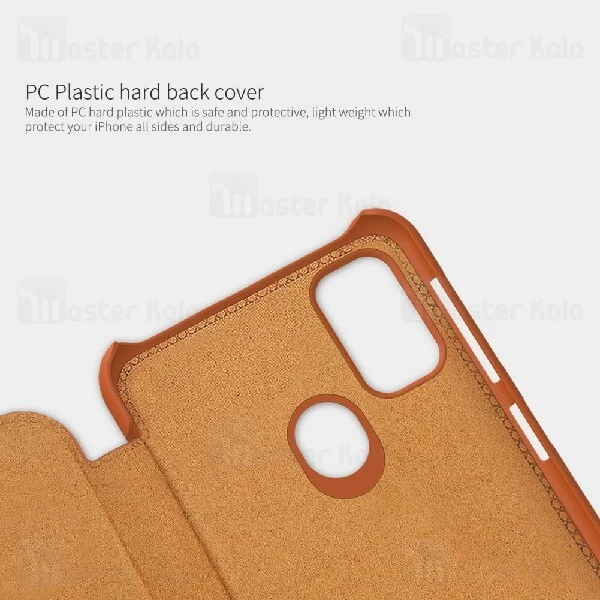 کیف چرمی Samsung Galaxy M30S / M21 / M21s Nillkin Qin Leather Case
