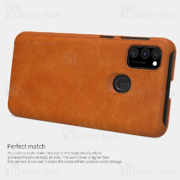 کیف چرمی Samsung Galaxy M30S / M21 / M21s Nillkin Qin Leather Case