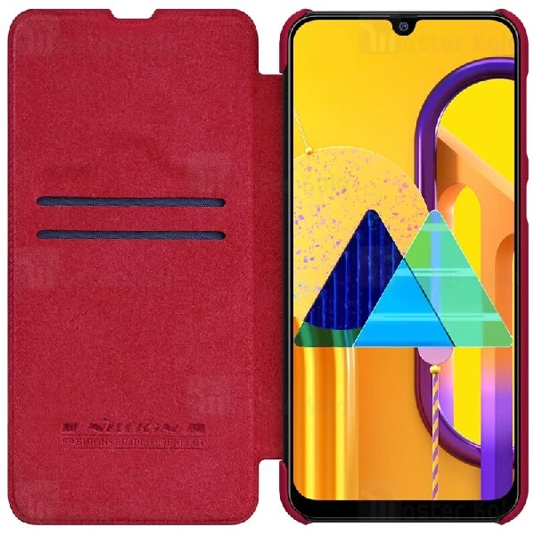 کیف چرمی Samsung Galaxy M30S / M21 / M21s Nillkin Qin Leather Case