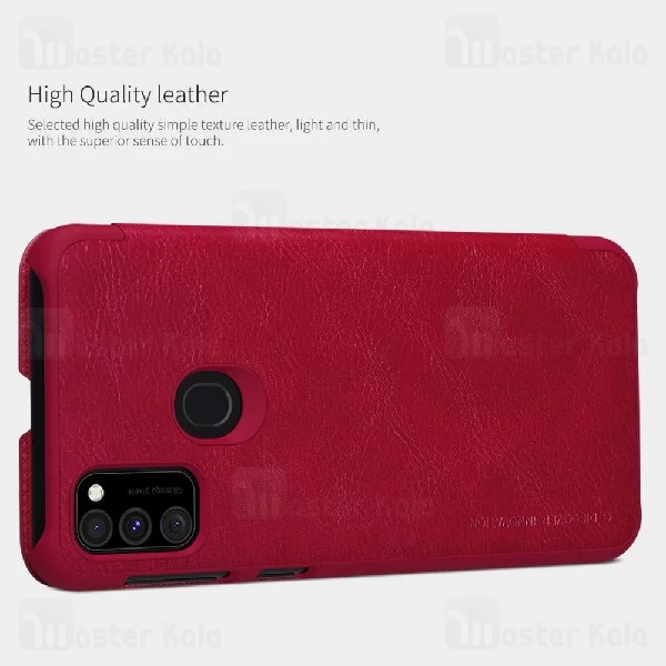 کیف چرمی Samsung Galaxy M30S / M21 / M21s Nillkin Qin Leather Case