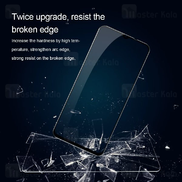 محافظ صفحه شیشه ای تمام صفحه تمام چسب نیلکین Xiaomi Mi 10 Lite / Redmi 10X / 10X Pro XD CP+ Max