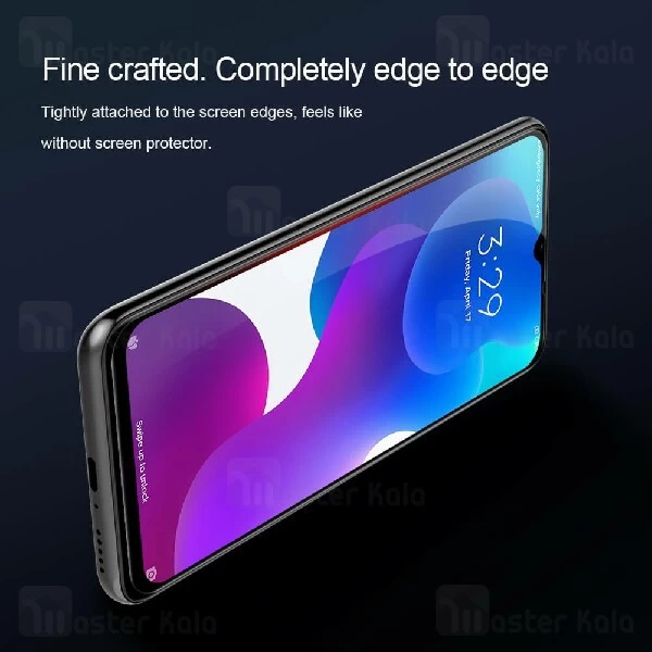 محافظ صفحه شیشه ای تمام صفحه تمام چسب نیلکین Xiaomi Mi 10 Lite / Redmi 10X / 10X Pro XD CP+ Max