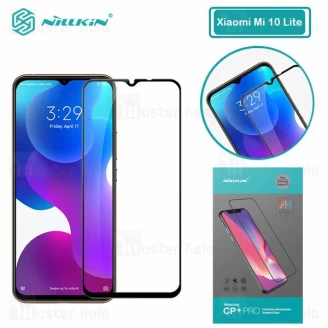 محافظ صفحه شیشه ای تمام صفحه تمام چسب نیلکین Xiaomi Mi 10 Lite / Redmi 10X / 10X Pro Nillkin CP+ Pro