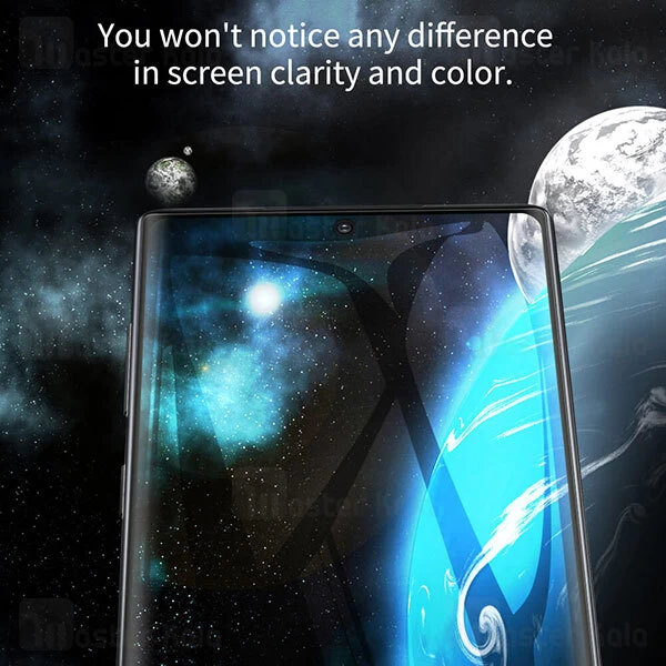محافظ صفحه شیشه ای تمام صفحه تمام چسب نیلکین Samsung Galaxy Note 10 Plus Nillkin 3D DS+ Max